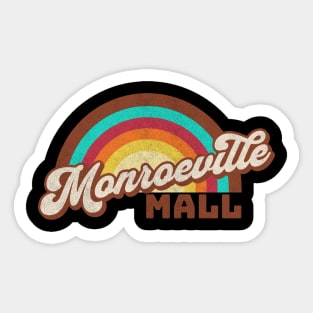 Dawn of the Dead - Monroeville Mall logo Sticker